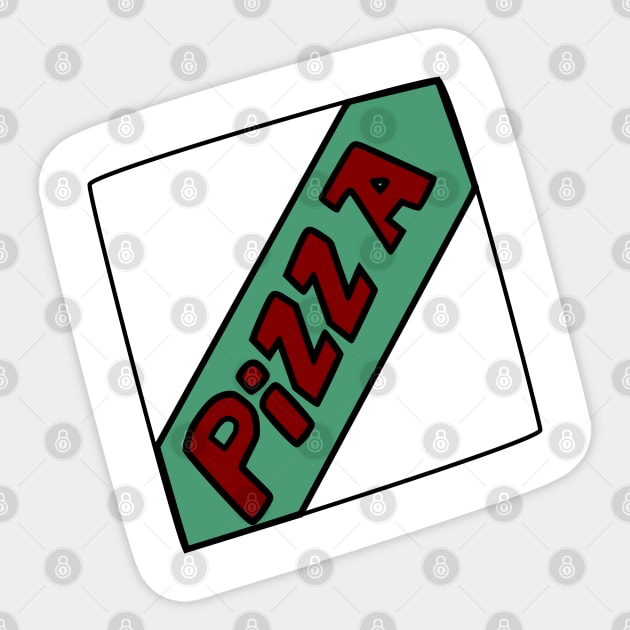 krusty krab pizza Sticker by tamir2503